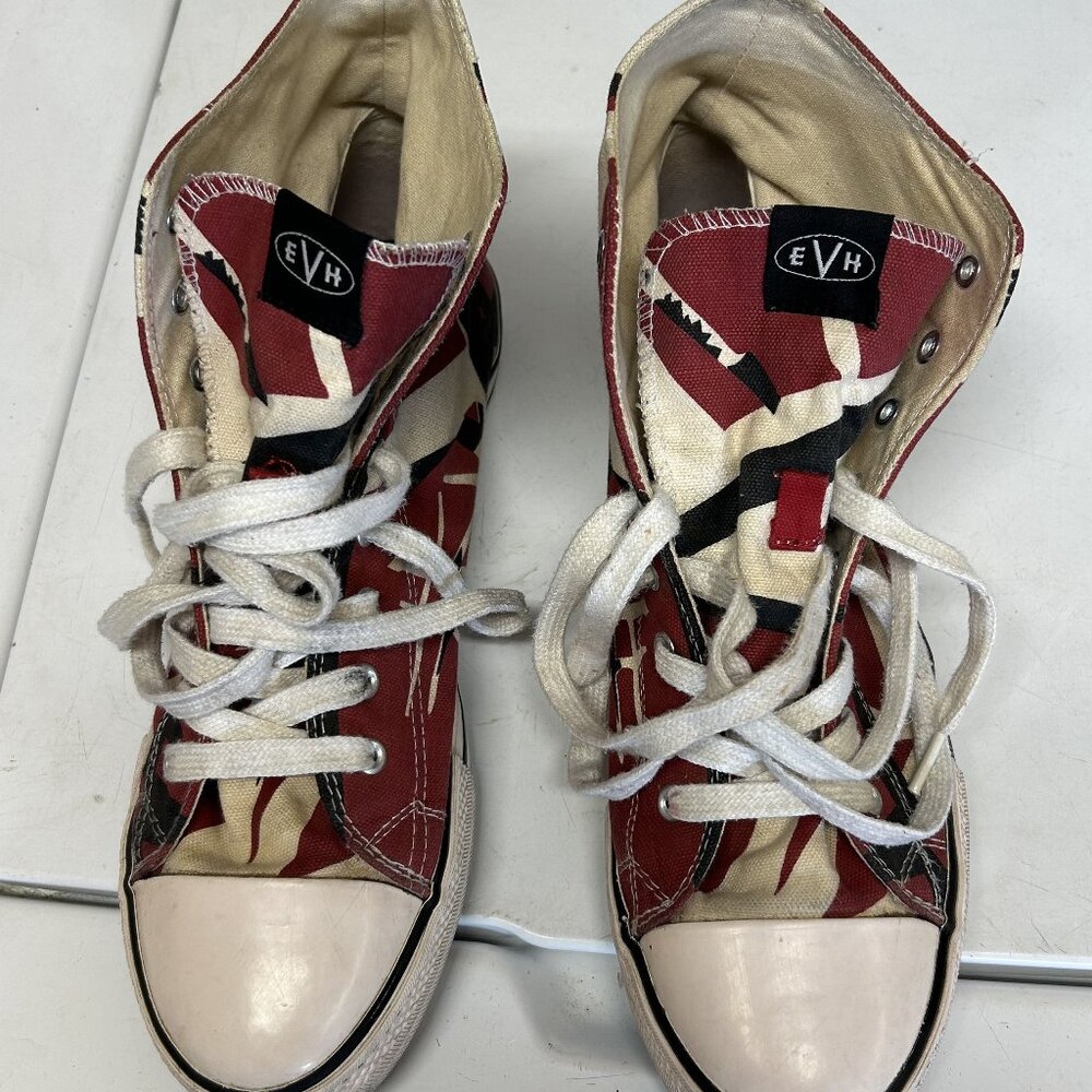 Two Pair of Eddie Van Halen 5150 Frankenstein High Top Sneakers